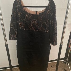 Alex evening black dress